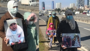 Doğu Türkistan anneler, Ankara'ya yürüyüşüne devam ediyor!