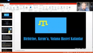 Emel Fikir ve Kültür Konferanslarında bu hafta "Birbirine, Kırım'a, Vatana Hasret Kalanlar" konuşuldu 