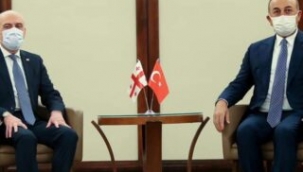 Türkiye ve Gürcistan Dışişleri Bakanları bölgesel sorunları görüştü 