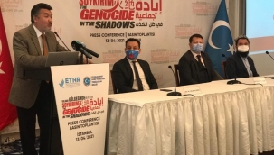 Yalanın Gölgesinde Soykırım: İstanbul'da Doğu Türkistan konulu basın toplantısı yapıldı 