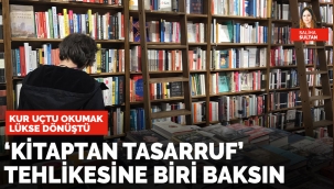 'Kitaptan tasarruf' tehlikesi