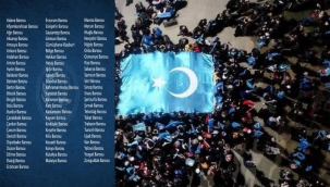 Türkiye'deki 73 Barodan Çin'e Doğu Türkistan tepkisi 