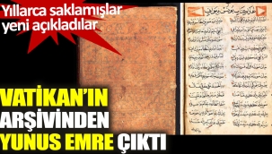 Yunus Emre'ye ait yeni divan bulundu