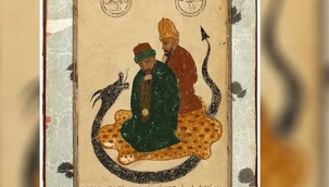 Hacı Bektaş-ı Veli'nin portesi Türk alıcıda