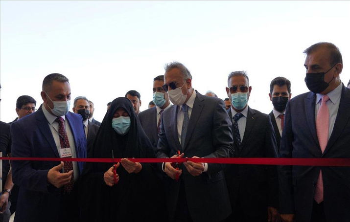 Irak'ta Türk şirketi tarafından inşa edilen hastane hizmete açıldı 