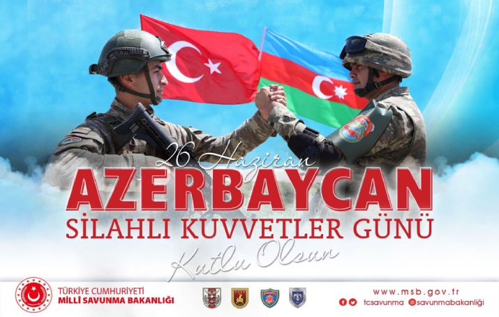 MSB: Bizleri sevince boğan güçlü Azerbaycan Silahlı Kuvvetlerini saygıyla selamlıyoruz