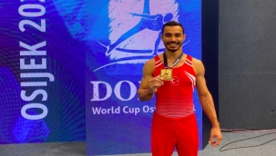 Türk cimnastikçi Ferhat Arıcan Hırvatistan'da şampiyon oldu 