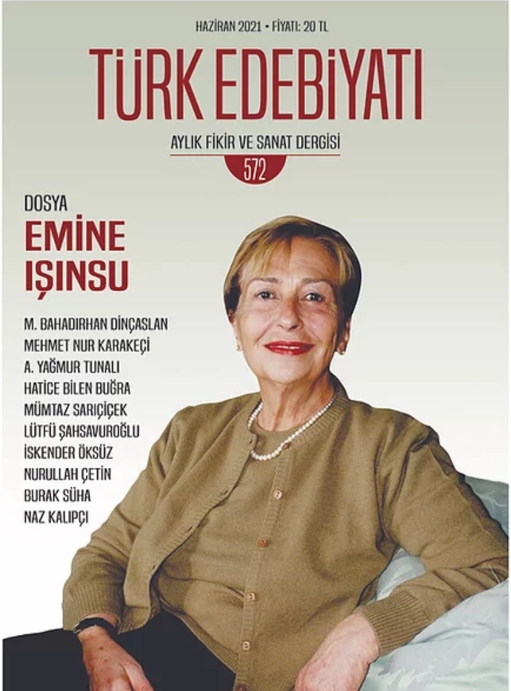 Türk Edebiyatı Dergisinden Emine IŞINSU özel sayısı 