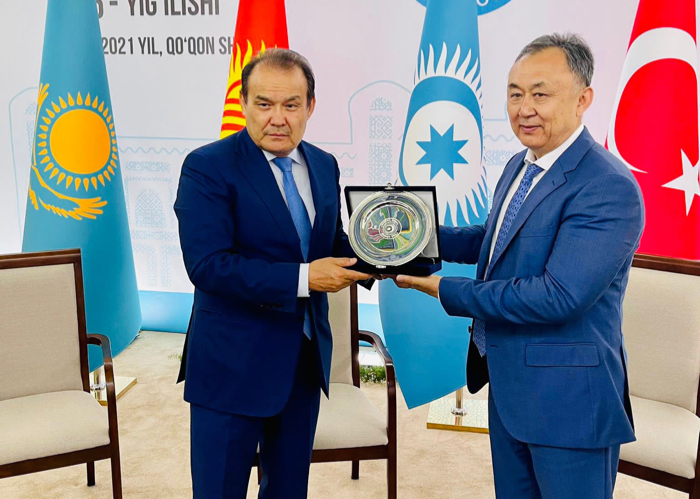 Türk Konseyi Genel Sekreteri Kırgız Cumhuriyeti Ekonomi ve Maliye Bakan Yardımcısı ile görüştü