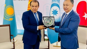 Türk Konseyi Genel Sekreteri Kırgız Cumhuriyeti Ekonomi ve Maliye Bakan Yardımcısı ile görüştü