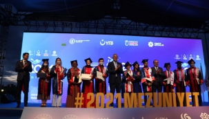 10. Uluslararası Öğrenciler Mezuniyet Töreni: Ortak ülkemiz Türkiye, ortak amacımız eğitim" 