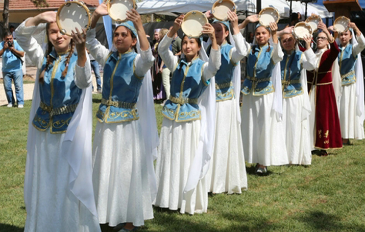 Bulgaristan'daki Kırım Tatarlarından Tepreş etkinliği