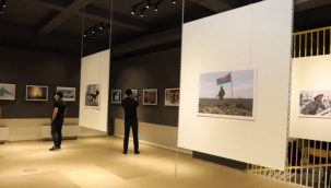 Kırgızistan-Türkiye Manas Üniversitesi'nde "Karabağ Zaferi" Sergisi açıldı