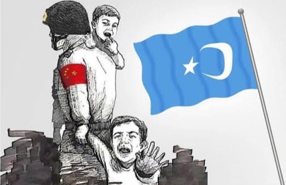 Uygur aktivist Rushan Abbas, çocukların gözünden Uygur soykırımını anlattı 