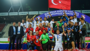 Ampute Milli Takımımız Avrupa Şampiyonu Oldu