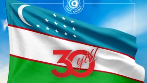 Özbekistan Cumhuriyeti'nin Bağımsızlığının 30. yıl dönümü 