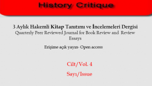 Tarih Kritik Dergisinin 4. Sayısı 