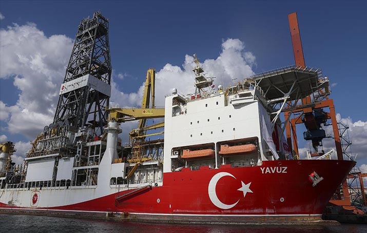 Yavuz sondaj gemisi, Karadeniz'deki ilk görevi için hazırlıklarına devam ediyor