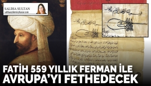 Fatihin fermanı Avrupa mezatında