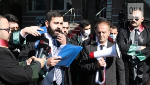 Türk avukatlar, Yunanistan Büyükelçiliği önünde Batı Trakya Türklerine hak ihlallerini dile getirdi