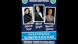 Eskişehir Kırım Derneği, Geleneksel Kırım Gecesi'nin 47'ncisini düzenleniyor