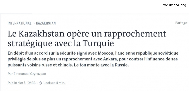 Fransız basını Le Monde Kazakistan olaylarının arkasında Rusya'yı gösterdi