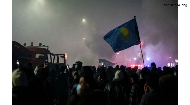 Rusya'nın başı çektiği Kolektif Güvenlik Anlaşması Örgütü, Kazakistan'a asker gönderiyor