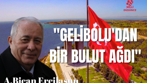 "Gelibolu'dan bir bulut ağdı"