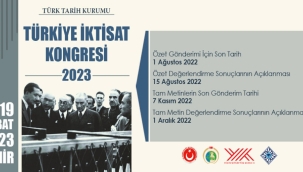  Türkiye İktisat Kongresi Düzenlenecek