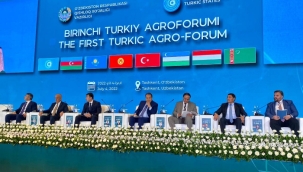 Birinci Türk Tarım Forumu Taşkent'te düzenlendi.