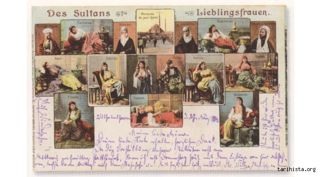 Modanın tarihi kartpostallarda