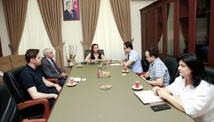 Türkmənistanın Bakıdakı Baş konsulu Sultan Açilov və 3-cü katib Bekmamed Keldjayev Azərbaycan Dövlət Pedaqoji Universitetində olub