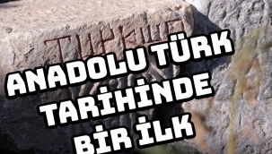 Anadolu'daki ilk Türk yazıtı