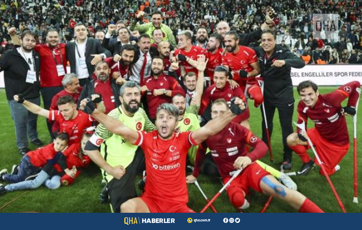 Türkiye Ampute Milli Takımı Dünya Kupasında finalde