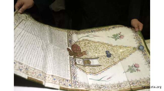 Yunan manastırında bulunan Osmanlı belgeleri