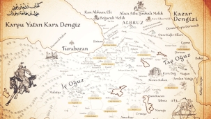 Dede Korkut'un Oğuz illeri ilk kez haritada