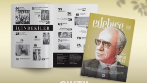 Edebice dergisi "Mehmet Kaplan" dosyası yayınlandı