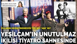 Ediz Hun ve Selma Güneri Tiyatro Sahnesinde