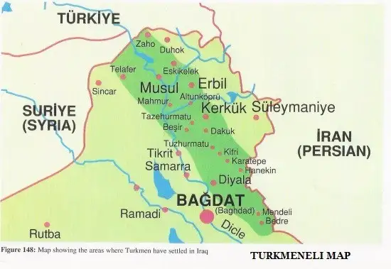 Irak Türkmeneli'nin en önemli şehirlerinden KİFRİ