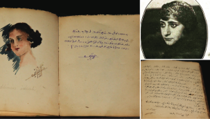 Bir genç kızın defterinde ünlü imzalar