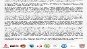 Atatürk'e Aleyhine Çalışan Ermeni Lobisine Karşı Tepkiler Artıyor