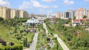 Şehrin ağaçlandırılması önemli mesele