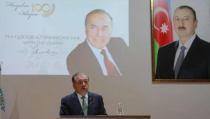 Daşkent'de Türk dünyasının ebediyaşar lideri Haydar Aliyev 'in anısına kongre düzenlendi