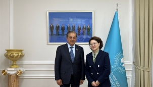 Kırğızistanın Karabalta şehrinde Türkdilli devletlerin Uluslarası sempoziumu düzenlendi