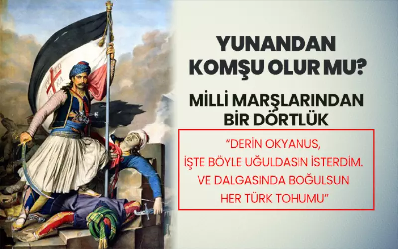 Yunan Ulusal Marşında Türk Düşmanlığı