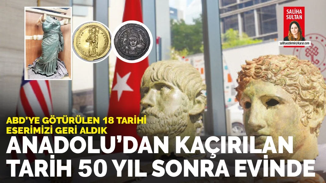 Anadolu'dan kaçırılan tarih: 50 yıl sonra evinde