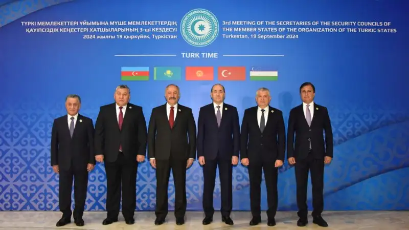 Türk Devletleri Teşkilatı Güvenlik Konseyi Sekreterleri Türkistan'da toplandı