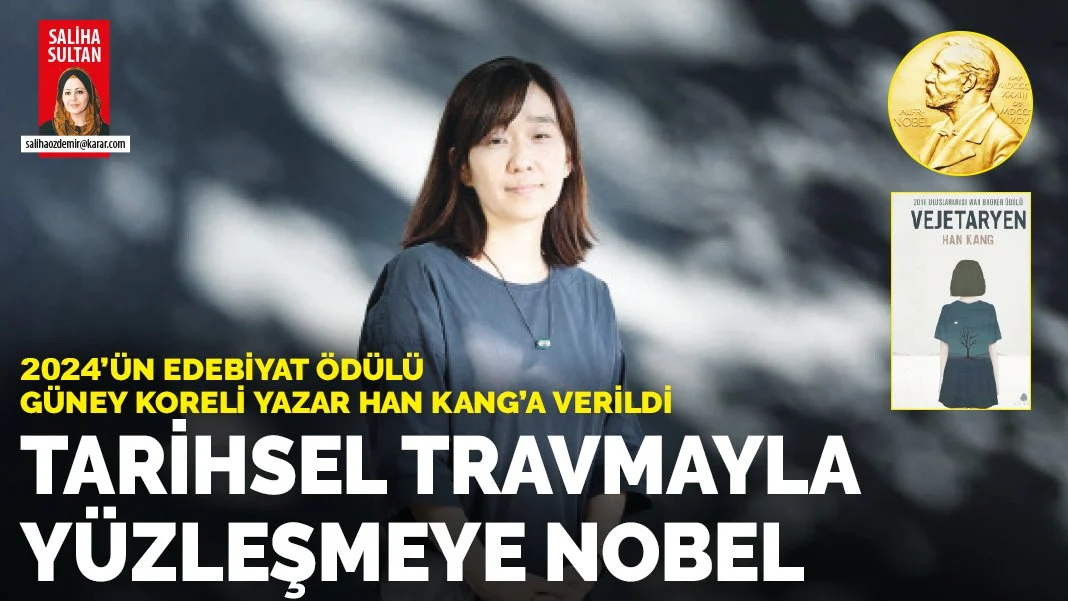 2024'ün Edebiyat Ödülü Güney Koreli yazar Han Kang'a verildi