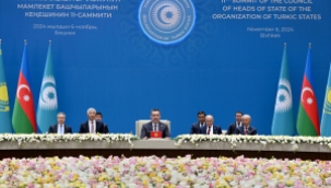 Türk Devletleri Teşkilatı Devlet Başkanları 11. Zirve Toplantısı" Kırgızistan'da düzenlendi. 