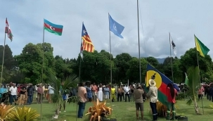Azerbaycan Fransa'ya karşı ayaklanan Yeni Kaledonya'yı destekliyor